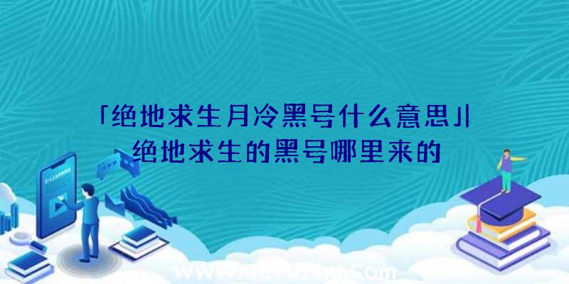 「绝地求生月冷黑号什么意思」|绝地求生的黑号哪里来的